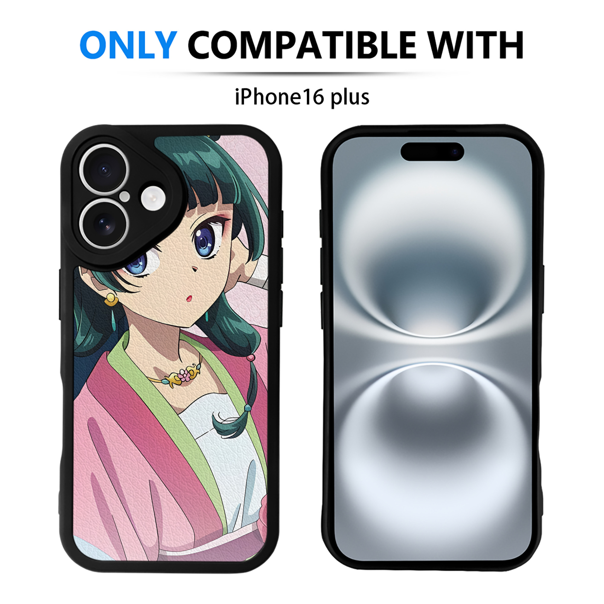 薬屋のひとりごと The Apothecary Diaries 【iPhone 16シリーズ対応】シリコンスマホケース（レザー調） 材質：シリコン